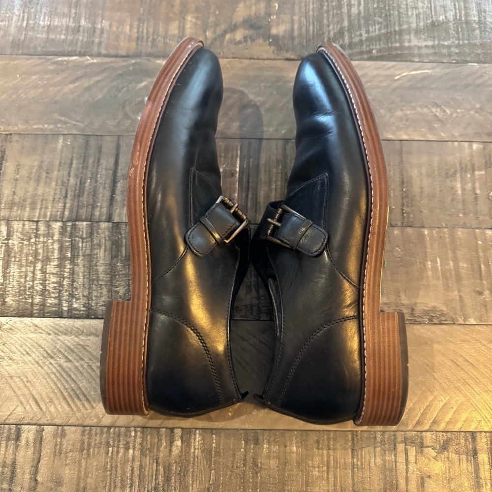 Cole Haan Single Monk Kennedy Grand OS Black Men's Dress Shoes Size 10 M C26115 - Picture 6 of 8